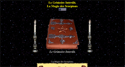 Desktop Screenshot of le-grimoire-interdit.com